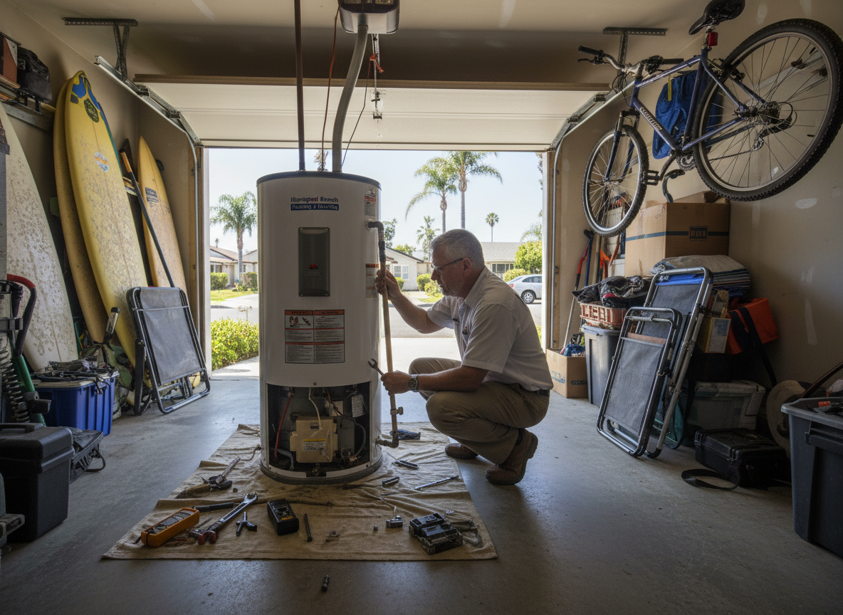 water heater repair in Seacliff