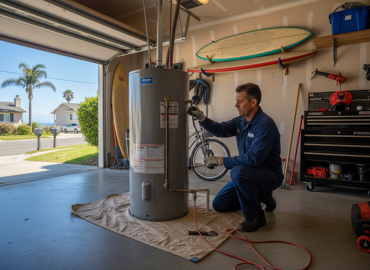 water heater repair in Brighton