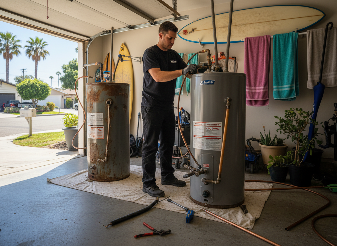 Water Heater Replacement in Huntington Beach, CA